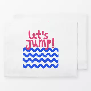 Tischset Let's jump!