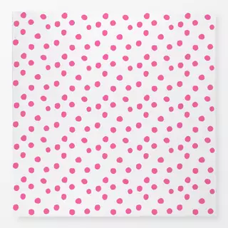 Tischdecke Punkte Pink