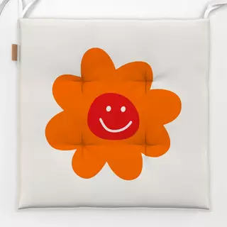 Sitzkissen Blume Smile