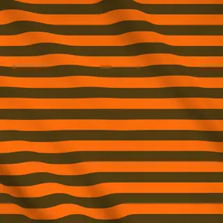 Meterware Muster Streifen orange-braun