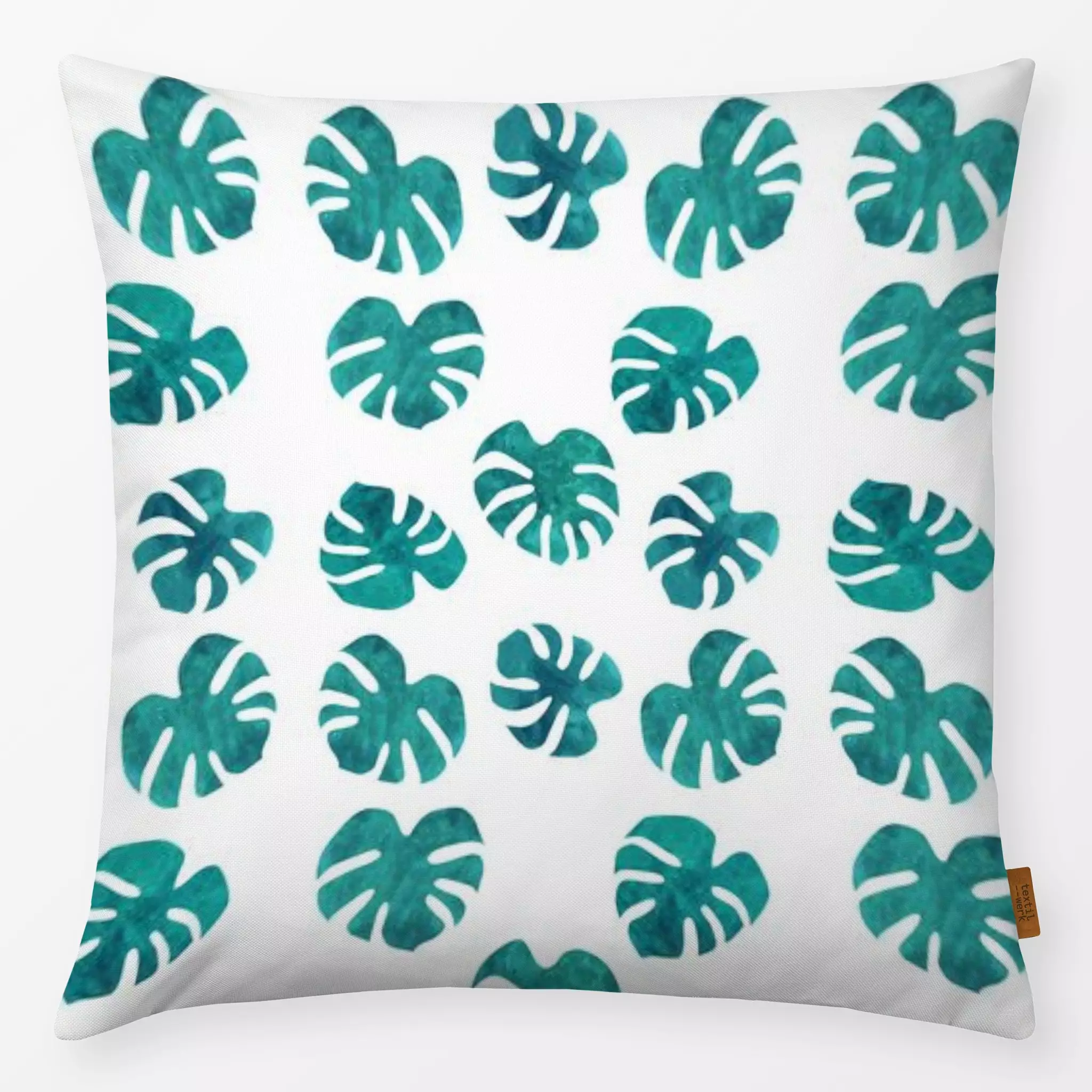 Kissen Kissen Muster Monstera Blätter
