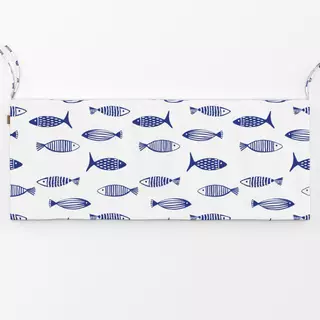 Bankauflage Muster Fische