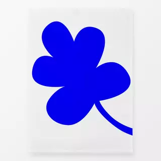 Geschirrtücher Blaues Blatt