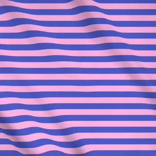 Meterware Streifen rosa-blau