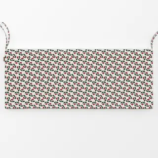Bankauflage Muster Misteln und Beeren