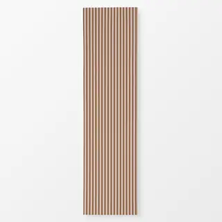 Tischläufer Muster Streifen braun-beige