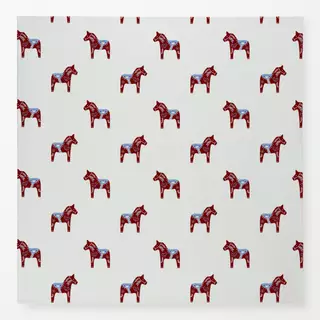 Tischdecke Muster Dalapferd