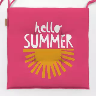 Sitzkissen hello summer
