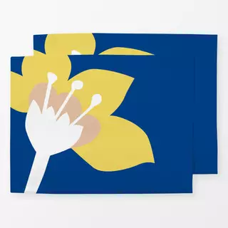 Tischset Gelbe Blume