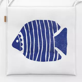 Sitzkissen Gestreifter Fisch