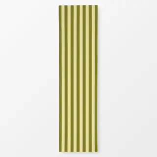 Tischläufer colors stripes Olive & Butter