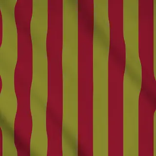 Meterware colors stripes Bordeaux & Olive