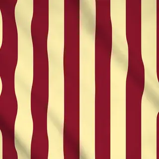 Meterware colors stripes Bordeaux & Butter