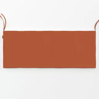 Bankauflage colors Rostorange