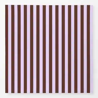 Tischdecke colors stripes Mahagoni & Pastelllila