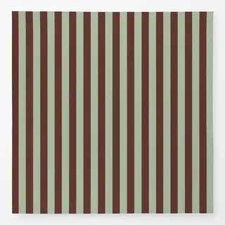 Tischdecke colors stripes Mahagoni & Salbei