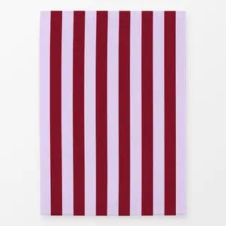Geschirrtücher colors stripes Bordeaux & Pastelllila