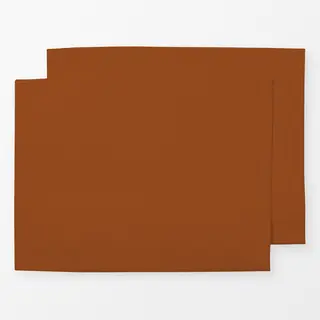 Tischset colors Braun Cognac