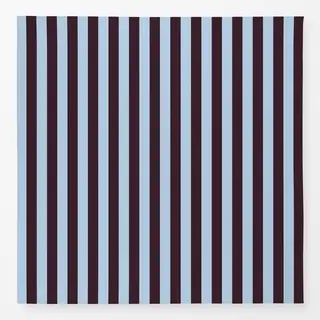 Tischdecke colors stripes Dunkellila & Eis