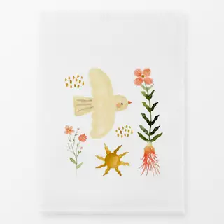 Geschirrtücher Midsummer Vogel