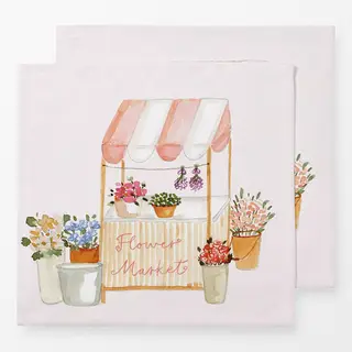 Servietten Summer Vibes Flower Market
