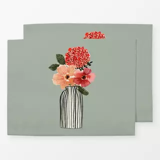 Tischset Easter Fun Flower Vase