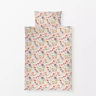 Bettwäsche Easter Fun floral swirl