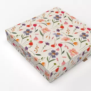 Bodenkissen Easter Fun floral swirl