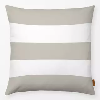 Kissen beige Stripes