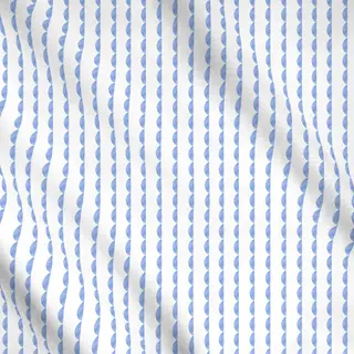 Meterware Midsummer blaue Wellen
