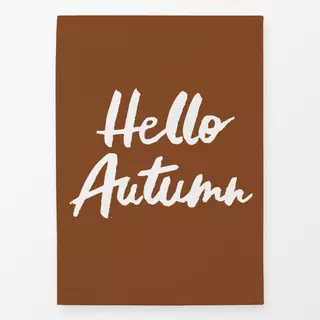 Geschirrtücher Cosy Autumn Hello Autumn braun