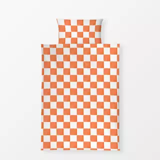 Bettwäsche Summer Fun Kacheln orange