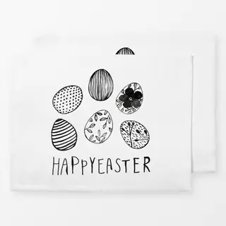 Tischset Happy Easter Typo