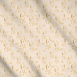 Meterware Midsummer MondSterne hellbeige