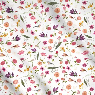 Meterware Easter Fun Flowers and Birds