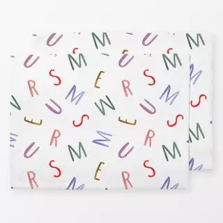 Tischset Summer Typo