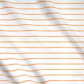 Meterware Summer Fun Streifen orange