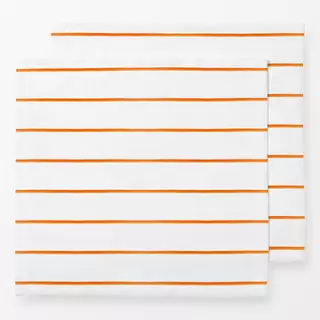 Servietten Summer Fun Streifen orange