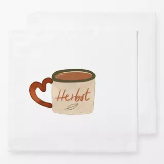 Servietten Cosy Autumn Tasse