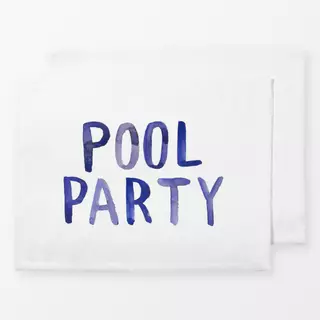 Tischset Pool Party