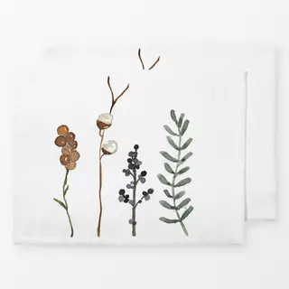 Tischset Cosy Autumn Trockenblumen