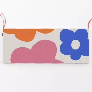 Bankauflage happy flowes