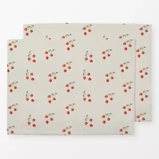 Tischset cute strawberrys
