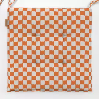 Sitzkissen Kachel-Liebe orange