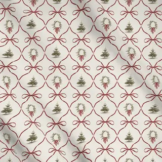 Meterware vintage christmas lover