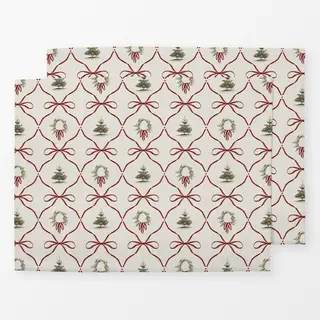 Tischset vintage christmas lover