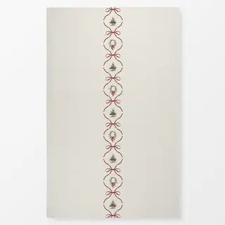 Tischdecke vintage christmas pattern