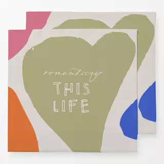 Servietten romanticize this life bunt