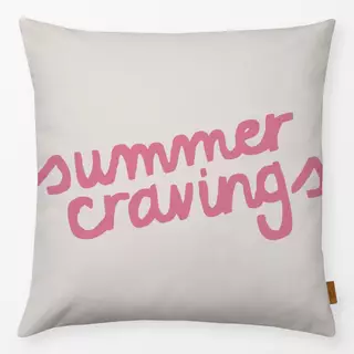Kissen summer cravings pink