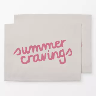 Tischset summer cravings pink